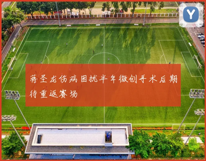 蒋圣龙伤病困扰半年微创手术后期待重返赛场